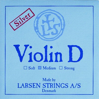 Larsen ORIGINAL - Struna D na housle (silver)