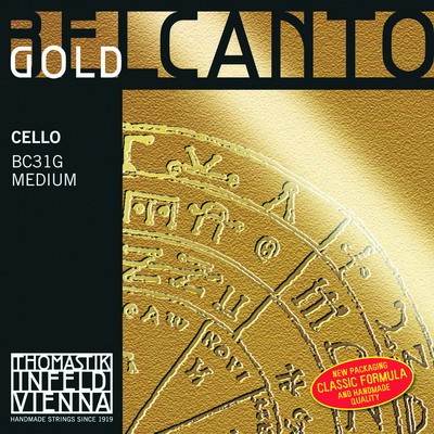 Thomastik BELCANTO GOLD BC25G - Struna A na violoncello