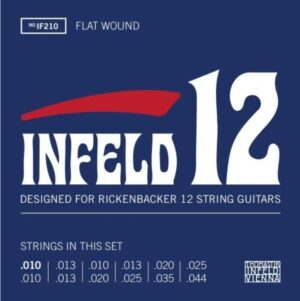 Thomastik INFELD 12 IF210 - Struny na dvanáctistrunnou kytaru Rickenbacker - sada