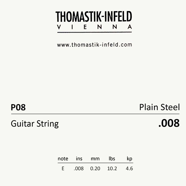 Thomastik P08 - Struna na kytaru - jednotlivá