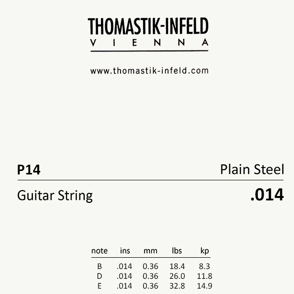 Thomastik P14 - Struna na kytaru - jednotlivá