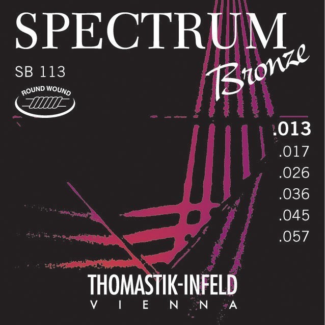 Thomastik SPECTRUM SB113 - Struny na akustickou kytaru - sada
