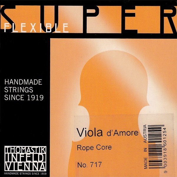 Thomastik SUPERFLEXIBLE 717 - Sada 7 strun na violu d'amore